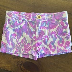 Girls Lilly Pulitzer shorts size 4